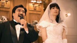 水川かたまり女装（ウェディング）